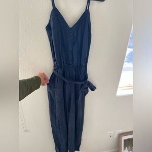 Abercrombie & Fitch Blue Jumpsuit